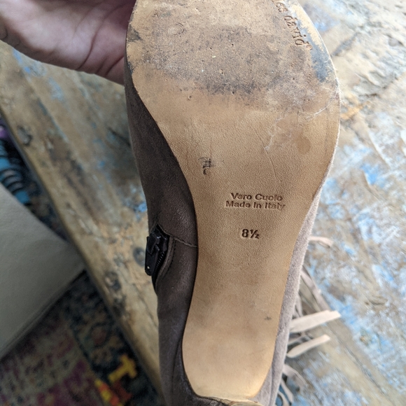 Vintage Fringe Heels - Picture 6 of 6